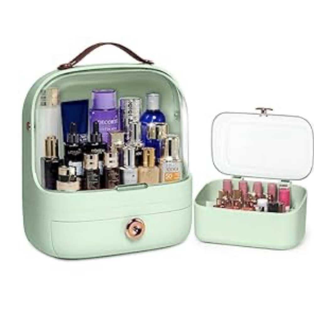 Makeup Storage/Organizer Light Green